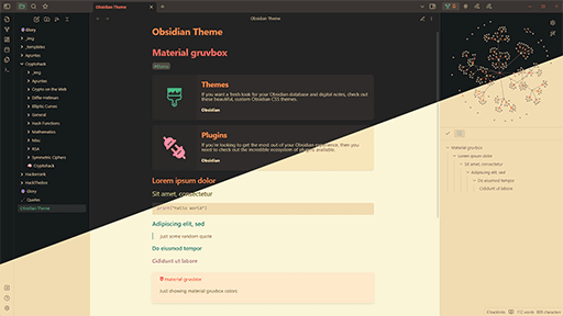 material_gruvbox_obsidian