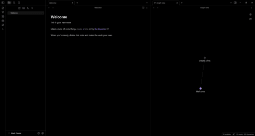 Screenshot of the Black Obsidian theme
