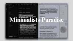 Minimalists Paradise