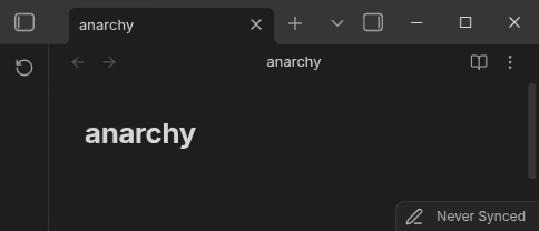 Anarchy