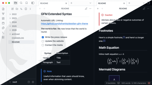 obsidian-gfm-theme