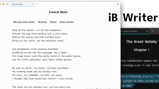 Screenshot of the iB Writer Obsidian theme
