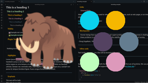 mammoth-obsidian-theme