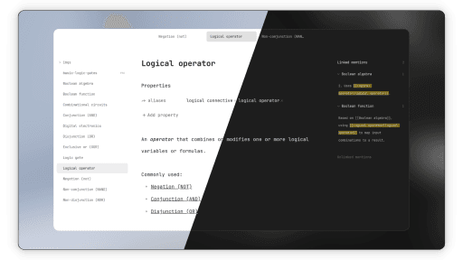 Screenshot of the Superflat Obsidian theme