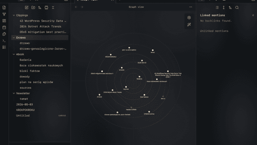 Screenshot of the Retro Relay Obsidian theme