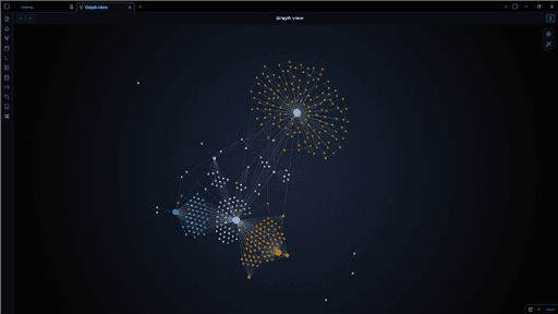Screenshot of the Nebulux Obsidian theme
