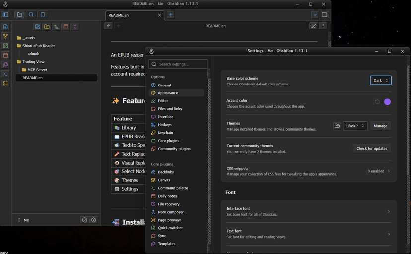 obsidian-themes-LikeXP